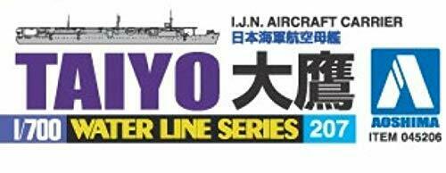 Aoshima IJN Aircraft Carrier Taiyo 1/700 Scale Plastic Model Kit NEW from Japan_2