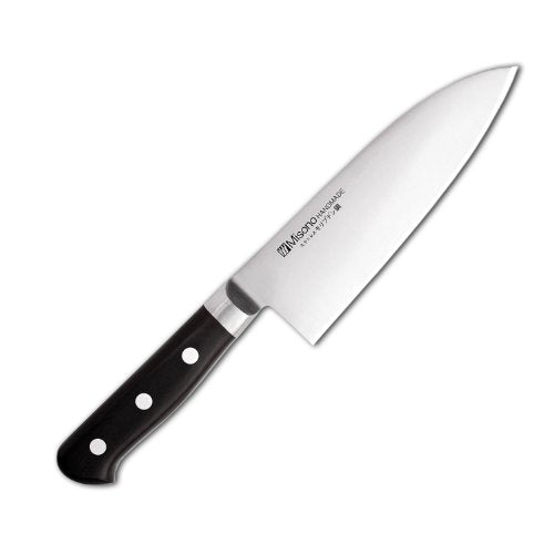 Misono Molybdenum Western Deba Kitchen Knife 6.4 16.5cm No.550 Right Handed NEW_1