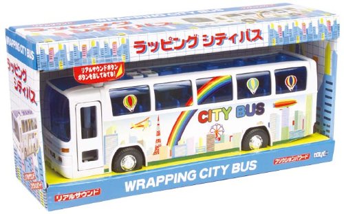 Toyco Sound & Friction Wrapping City Bus Battery Powered Multi Color For Kids_1