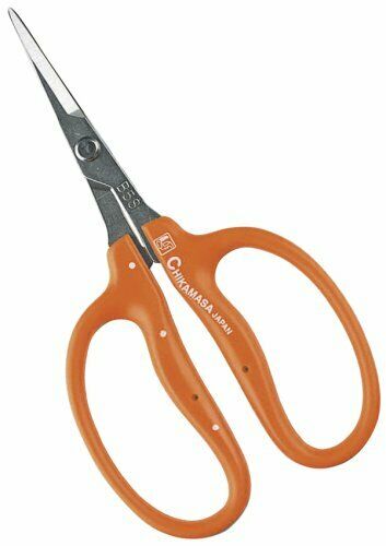 Chikamasa Stainless Grapes Care Scissors L Type B-500SL Line NEW from Japan_1
