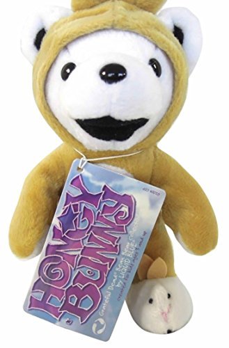 GRATEFULL DEAD BeAN BEAR OTHER HONEY BUNNY Honey Honey 7"(18cm) ‎J66082N NEW_3
