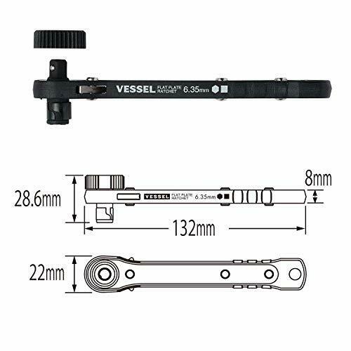 VESSEL plate ratchet driver TD-71 NEW from Japan_2