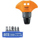 Vessel TD-80 T-Bar Ratchet Screwdriver Orange NEW from Japan_1