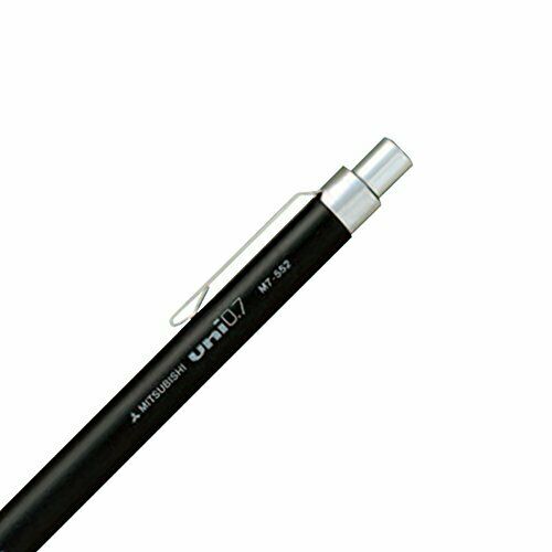 Mitsubishi mechanical pencil drawing for 0.7 black M7552.24 NEW from Japan_3