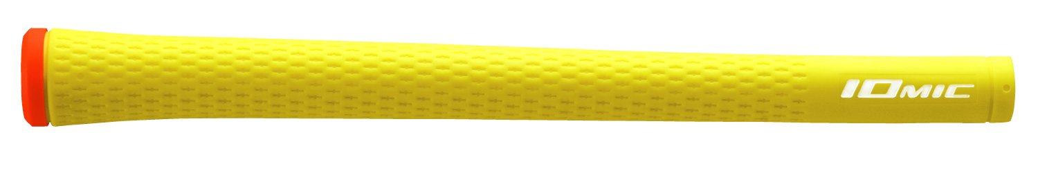 IOMIC golf grip Sticky1.8 Sticky Light M62 with Backline Lemon Yellow IOMAX NEW_1