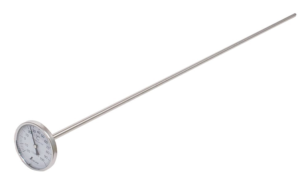 Shinwa 72611 measurement thermometer for compost 90cm -20 to 100 degrees Celsius_1