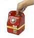 Showa Classic Telephone Bank Piggy Bank Ring a Bell and Japanese Old Songs NEW_2