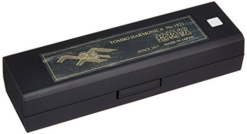 TOMBO Dragonfly Sounder Harmonica Super Grade 1921G Wood Body Gold plate NEW_2