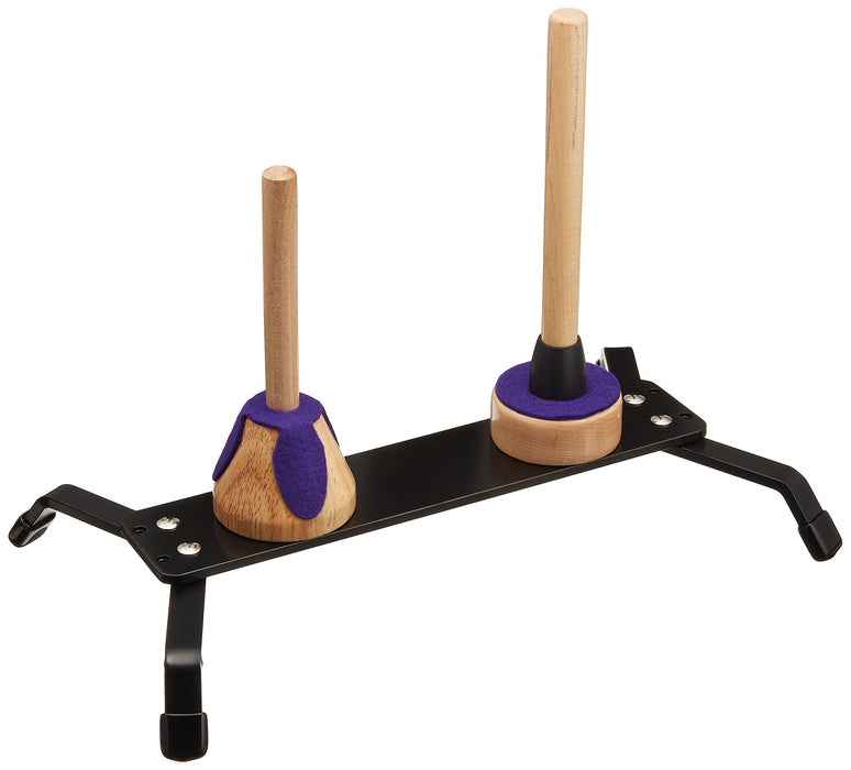 Aida stand oboe & E. Horn 2 piece stand 140EO-2 Brown Black Made in Japan NEW_1