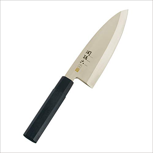 Kai Seki Magoroku Kinju Stainless Steel Deba Knife 180mm Made in Japan AK-1103_1