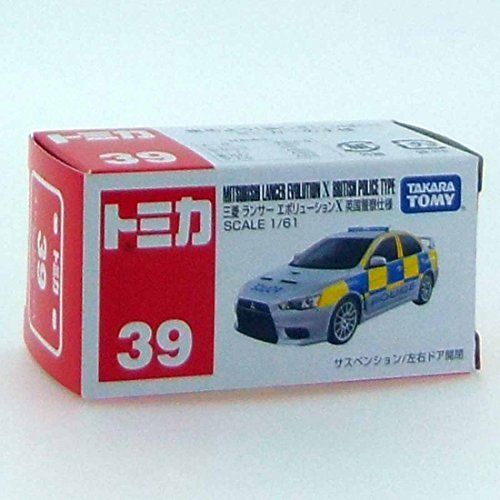 TAKARA TOMY TOMICA No.39 MITSUBISHI LANCER EVOLUTION X BRITISH POLICE TYPE (Box)_2