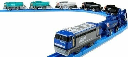 Takara Tomy Plarail EF200 & Tank Car Set NEW from Japan_1