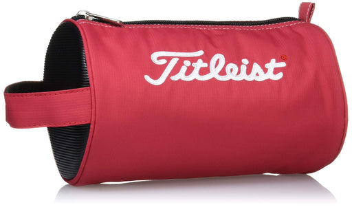 Titleist PCH9 Golf Ball Pouch Bag Carry Case RED W20xD12xH12cm Zip Closure NEW_2