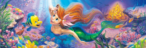 Tenyo Jigsaw Puzzle ‎DSG-456-713 Disney Little Mermaid Ariel 456 pcs 18.5x55.5cm_1
