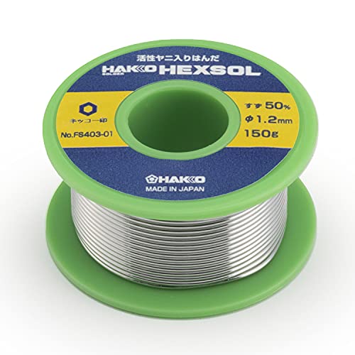 HAKKO winding solder 150g diameter 1.2mm FS403-01 for electrical wiring NEW_1