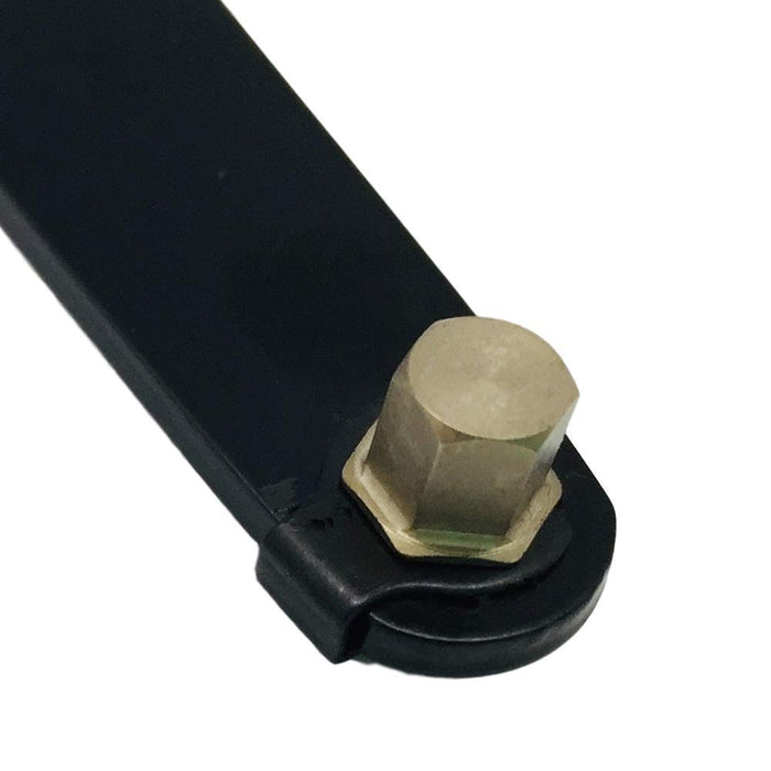 ANEX Slim Offset Hex Wrench Set of 4-pcs (2.5/3/4/5mm)  Black No. 6103-F NEW_6