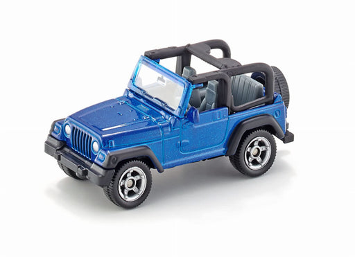 BorneLund SIKU Jeep Wrangler Blue SK1342 ‎304314 ABS Diecast Miniature Car NEW_1