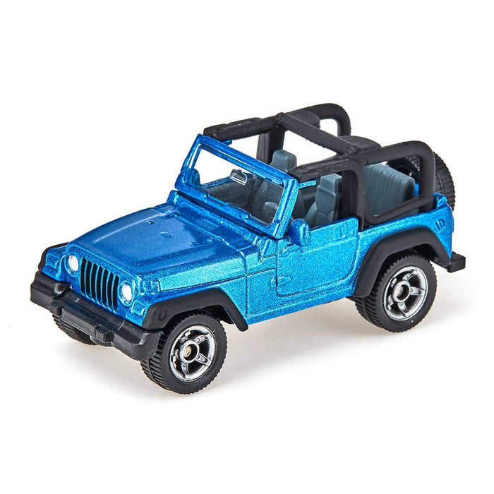 BorneLund SIKU Jeep Wrangler Blue SK1342 ‎304314 ABS Diecast Miniature Car NEW_4