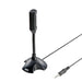SANWA SUPPLY MM-MC15BK multimedia microphone black AUX, USB Compact Size NEW_1