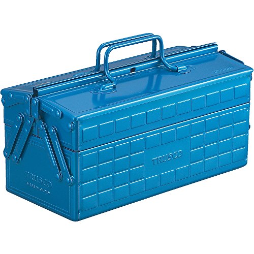 TRUSCO TWO-Stage Tool Box ST-350-B Blue Made In Japan (350x160x215mm) NEW_1