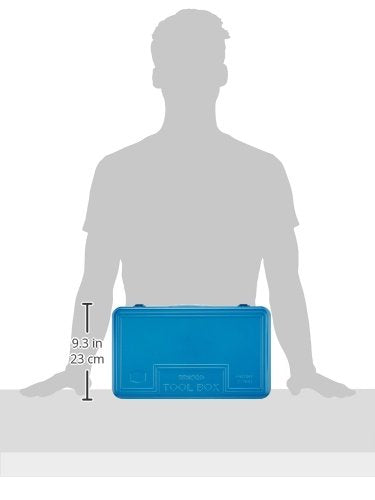 TRUSCO NAKAYAMA Tool Box T360 Blue 368x222x95cm 56oz PP, Alloy Steel NEW_5