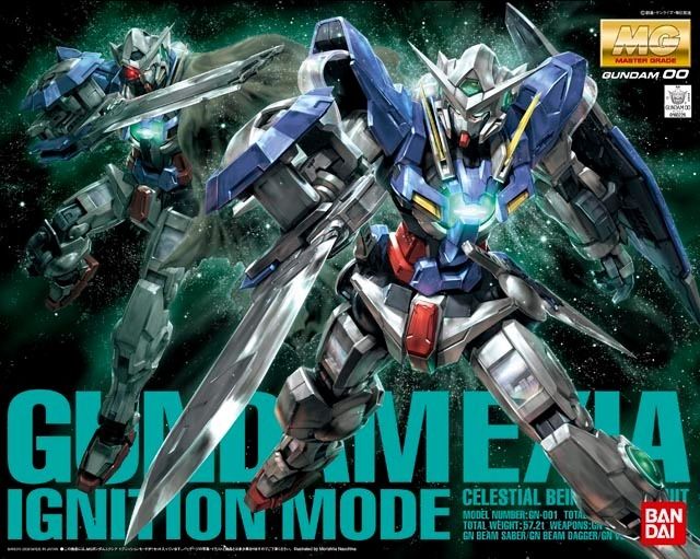 BANDAI MG 1/100 GN-001 GUNDAM EXIA IGNITION MODE Plastic Model Kit Gundam 00_1