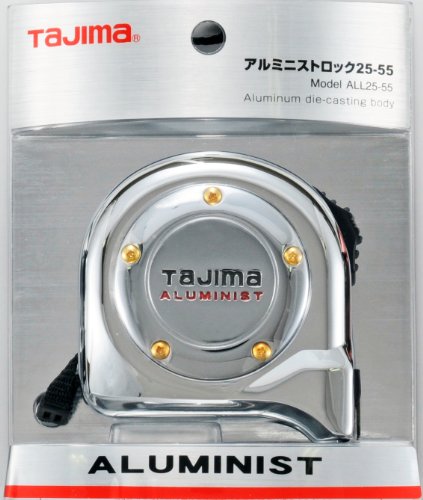 TJM Design MEASURING TAPE ALUMINIST LOCK 5.5m ALL25-55CRC Aluminum Diecast NEW_2
