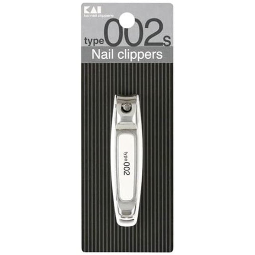 KAI nail clippers type002 S White curve blade made in Japan KE0125 Slim Style_1