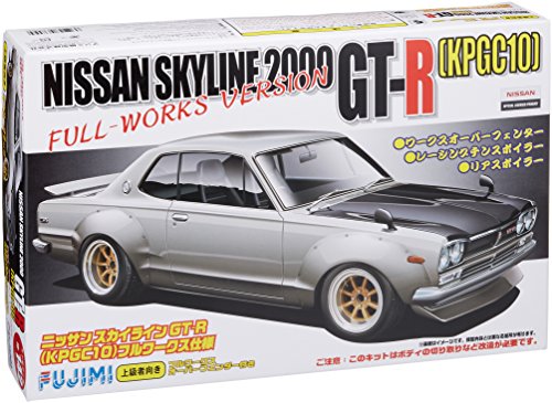 Fujimi ID142 Nissan Skyline 2000 GT-R KPGC10 Hakoska Full-Works Ver. Model Kit_1
