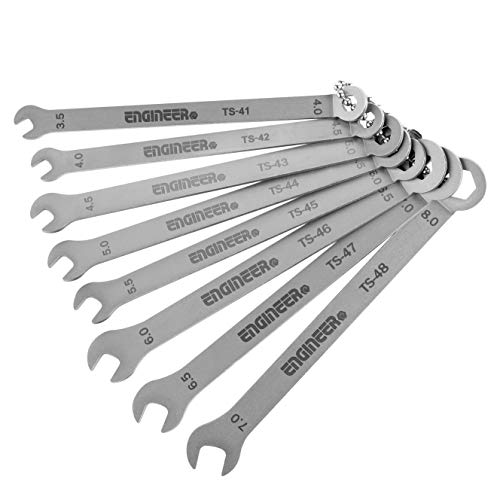 Engineer Mini spanner set 8-piece TS-04 NEW from Japan_1