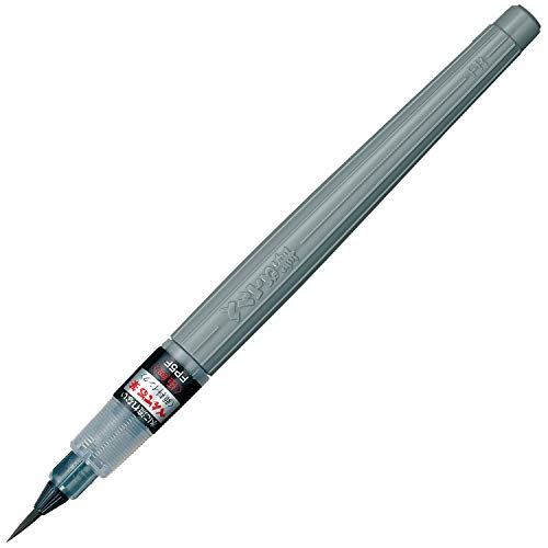 PENTEL Fine Tip XFP Fude Pen Japanese Brush Pen XFP5F Black NEW_1