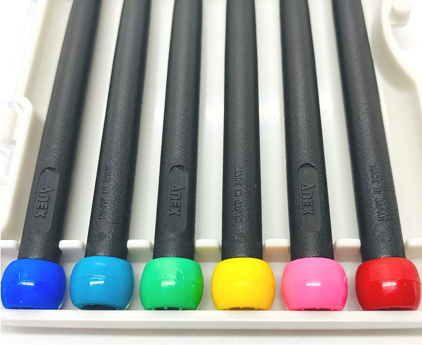 ANEX precision screwdriver Flat Head/Philips 6 (+00/+0/-1.2/-1.8/-2.3/-3) No.900_3