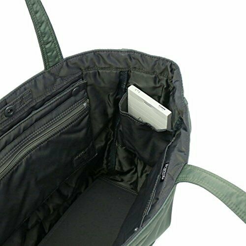 YOSHIDA PORTER CREAM TOTE BAG 549-06547 Black NEW from Japan_3