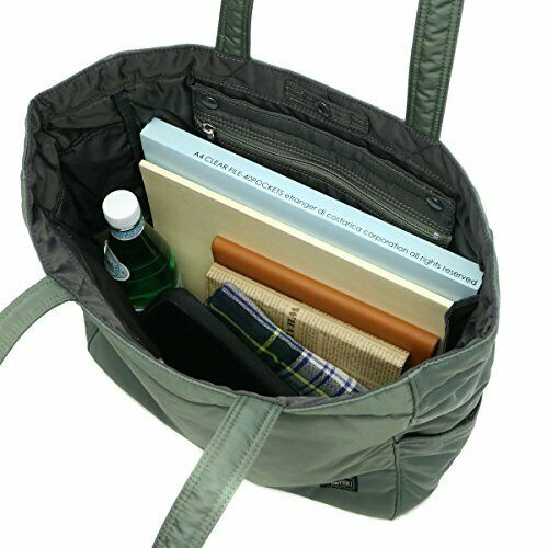 YOSHIDA PORTER CREAM TOTE BAG 549-06547 Black NEW from Japan_6