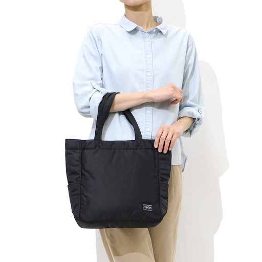 Yoshida Bag PORTER CREAM TOTE BAG Navy 549-06548 Made in JAPAN Nylon Snap NEW_2