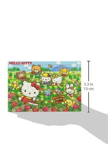 Tenyo 80 pieces Children's Puzzle Hello Kitty no Ichigo I love you NEW_2