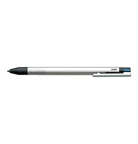 LAMY permanent ballpoint pen Tri-pen Black Blue Red Ink L405 Stainless Steel NEW_1