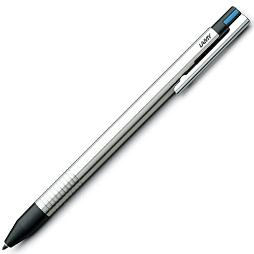 LAMY permanent ballpoint pen Tri-pen Black Blue Red Ink L405 Stainless Steel NEW_2