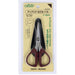 Clover applique scissors 115 9x18x2cm Red Stainless Steel 36-669 Compact Size_4