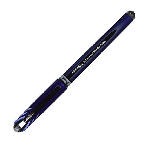 PENTEL Energel Euro Ballpoint Pen 0.35mm Needle Tip Black Ink BLN23-A NEW_1