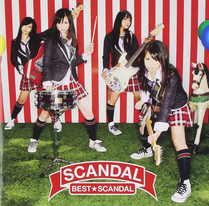 CD BEST SCANDAL Nomal Edition SCANDAL ESCL-3318 J-Pop Girls Band Debut Album NEW_1