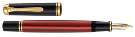 Pelican Fountain Pen EF Extra-fine Point Bordeaux Suvelean M600 ‎928903 NEW_3