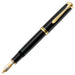 Pelikan Fountain Pen F FINE Point Black Suberen M800 18K Gold Nib Resin Axis NEW_1