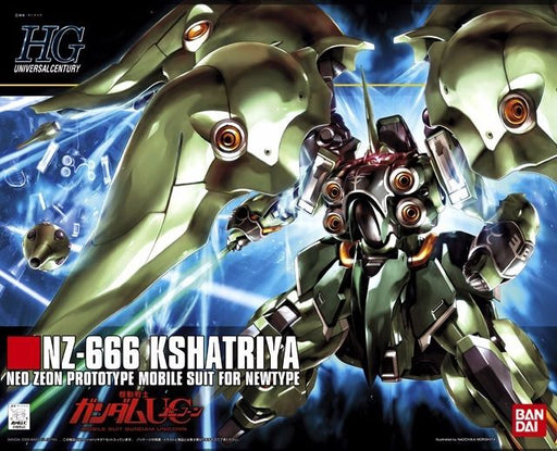 BANDAI HGUC 1/144 NZ-666 KSHATRIYA Plastic Model Kit Gundam UC from Japan_1