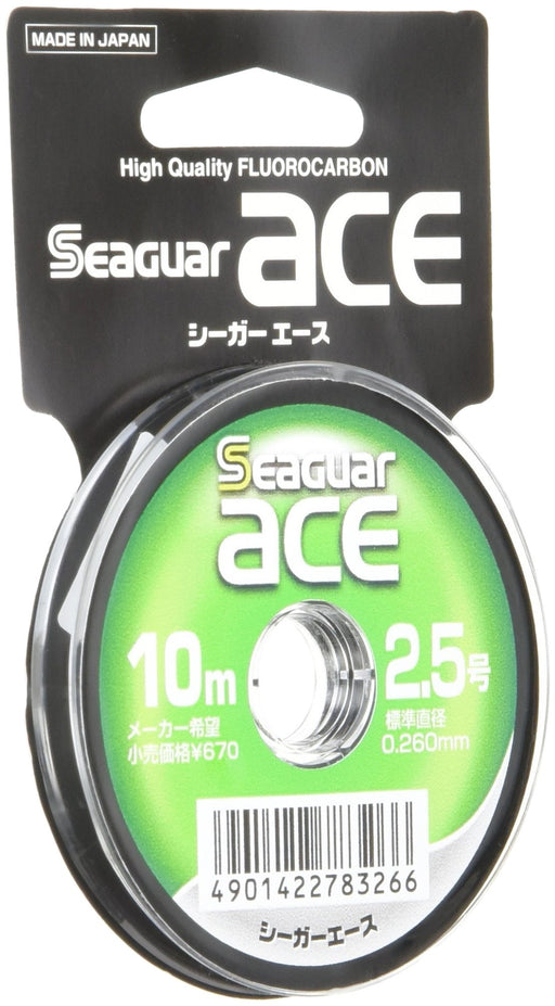 KUREHA Seaguar Line Harisu Ace Leader Fluorocarbon 10m #2.5 FishingLine ‎NA102.5_1