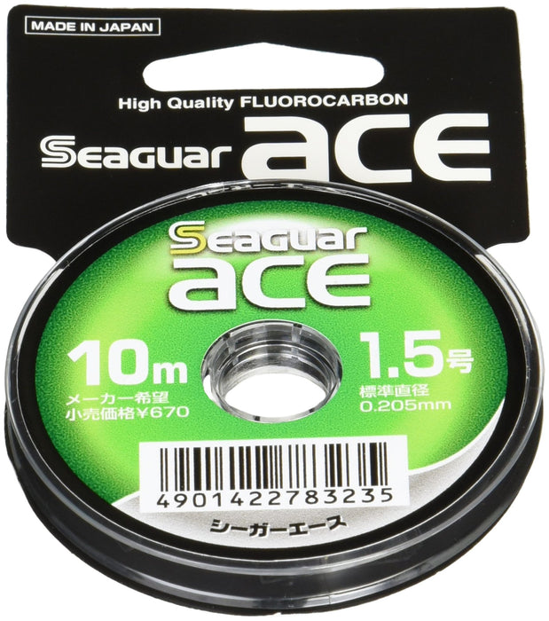 KUREHA Seaguar Line Harisu Ace Leader Fluorocarbon 10m #1.5 Fishing Line NA100.4_1