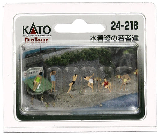 KATO N gauge Swimsuit Youth 24-218 Model Railroad Supplies Diorama Accessories_1
