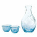 Sake bottle set cold sake glass (carafe, 2 glasses) G604-M70  NEW from Japan_1