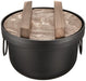 Ikenaga Iron Works Iron Rice Pot 3-go(540ml) cooked Made in Japan Black 312714_1