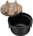 Ikenaga Iron Works Iron Rice Pot 3-go(540ml) cooked Made in Japan Black 312714_2